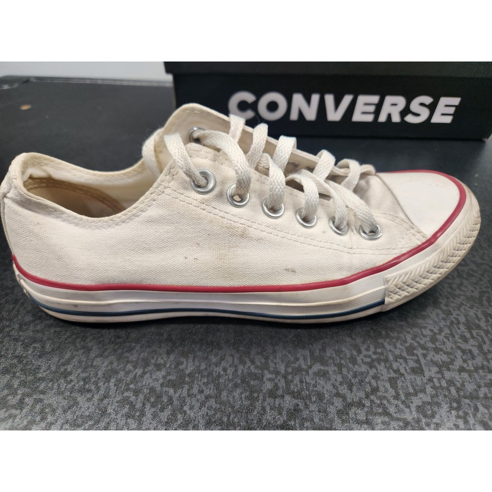 Converse Shoes Men's Size 4.5 Optic White Chuck Taylor All Star Ox Low Sneakers - Picture 9 of 13